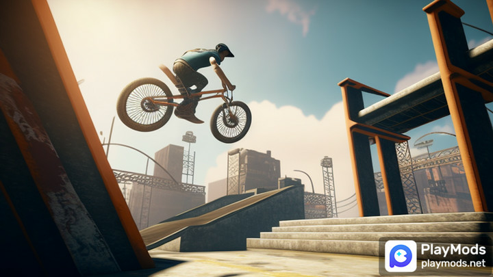 BMX Megaramp StuntsMod  Apk v2.0(Unlimited Currency)