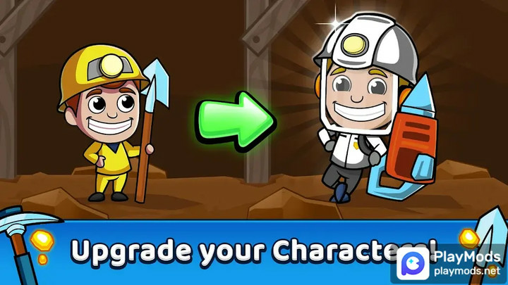 Idle Miner Tycoon: Gold CashMod  Apk v4.44.0(Unlimited Money)