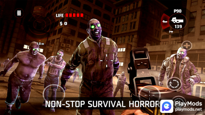 Dead Trigger: Survival ShooterMod  Apk v2.1.1(Unlimited Ammo)