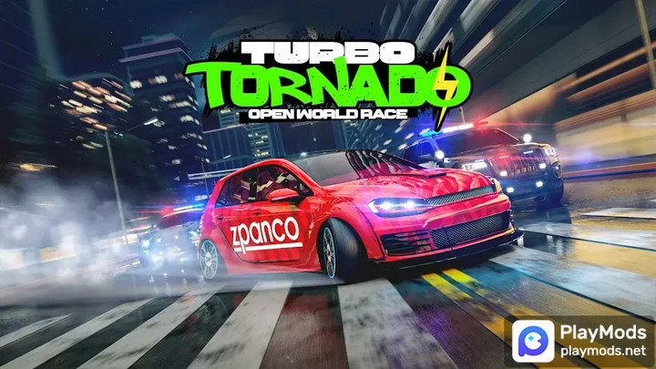 Turbo Tornado Open World RaceMod  Apk v0.2(Mod Menu)