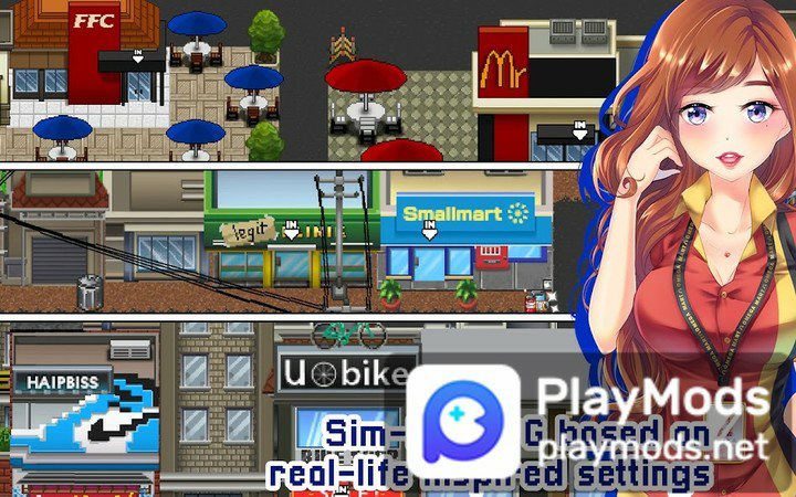 Citampi Stories: Offline Love and Life Sim RPGMod  Apk v1.78.017r(Unlock Free)