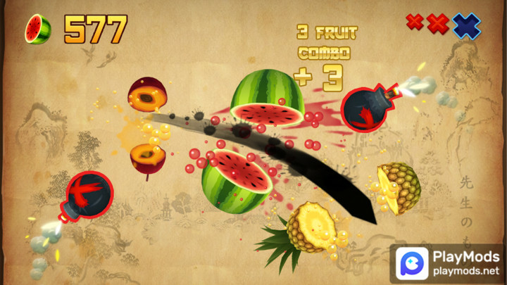 Fruit Ninja ClassicMod  Apk v3.4.0(All contents for free)