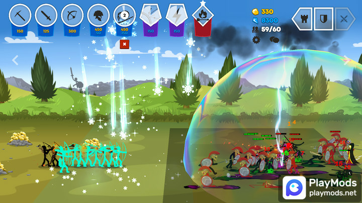 Stick War 3Mod  Apk v2023.2.3096(Unlocked Clothes)