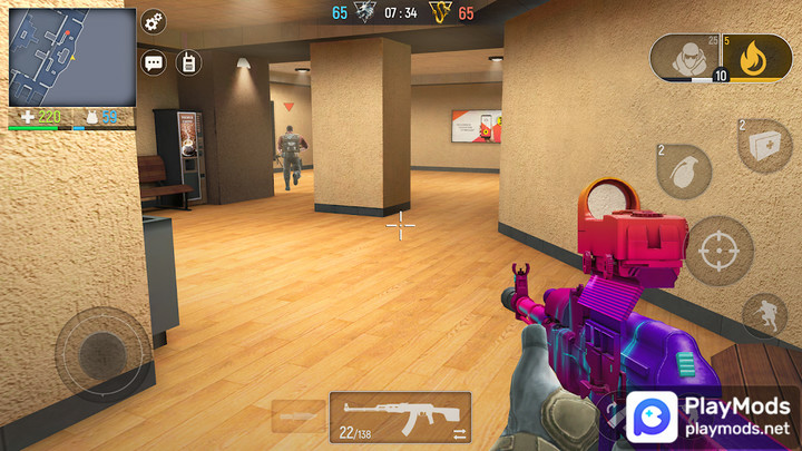 Modern Ops - Online FPSMod  Apk v8.69(Show Enemy)