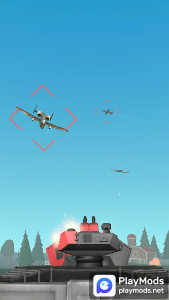 Air Defense: Airplane ShootingMod  Apk v1.3.8(Unlimited Resources)