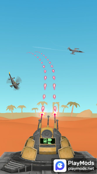 Air Defense: Airplane ShootingMod  Apk v1.3.8(Unlimited Resources)