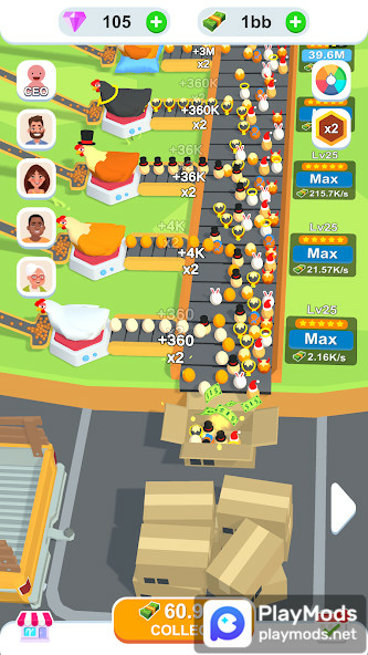 Idle Egg FactoryMod  Apk v2.4.1(No ads)