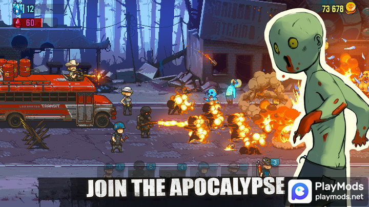 Dead Ahead: Zombie WarfareMod  Apk v3.9.0(Unlimited gasoline)