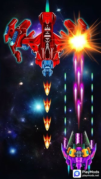 Galaxy AttackMod  Apk v52.3(Unlimited coins)