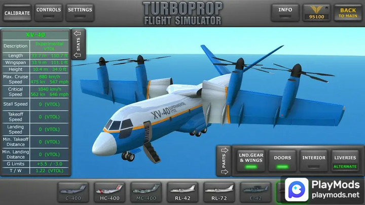 Turboprop Flight Simulator 3DMod  Apk v1.30.3(Unlimited Money)