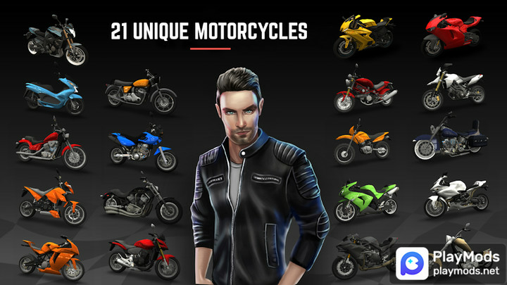 Racing Fever: MotoMod  Apk v1.97.0(Unlimited Money)