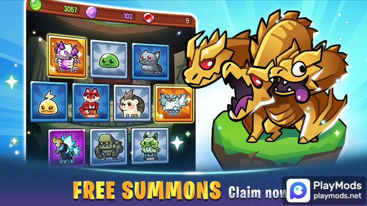 Summoner’s GreedMod  Apk v1.61.1(Free Shopping)