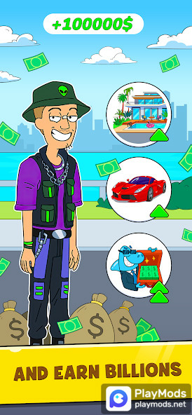 Mr.Billion: Idle Rich TycoonMod  Apk v0.8.3(Unlocked)