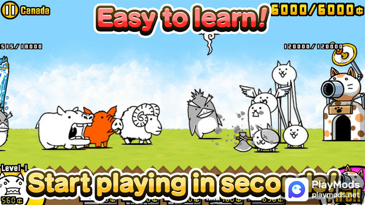 The Battle CatsMod  Apk v12.7.0(Mod Menu)