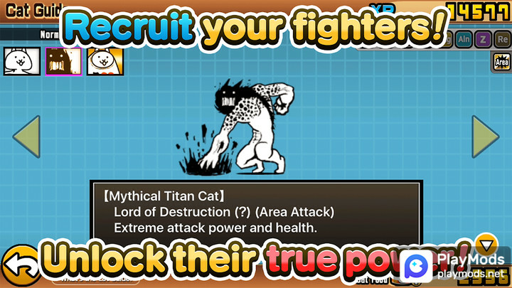 The Battle CatsMod  Apk v12.7.0(Mod Menu)