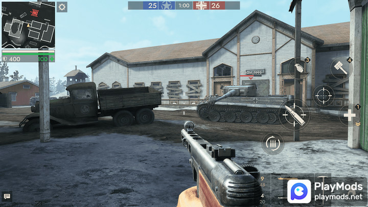 World War Heroes: WW2 FPSMod  Apk v1.41.0(Unlimited Ammo)