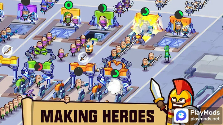 Hero Making TycoonMod  Apk v1.9.3(Unlimited Money)