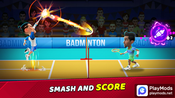 Badminton Clash 3DMod  Apk v1.2.0(No Ads Free Rewards)