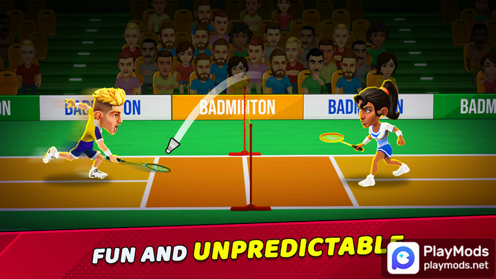 Badminton Clash 3DMod  Apk v1.2.0(No Ads Free Rewards)