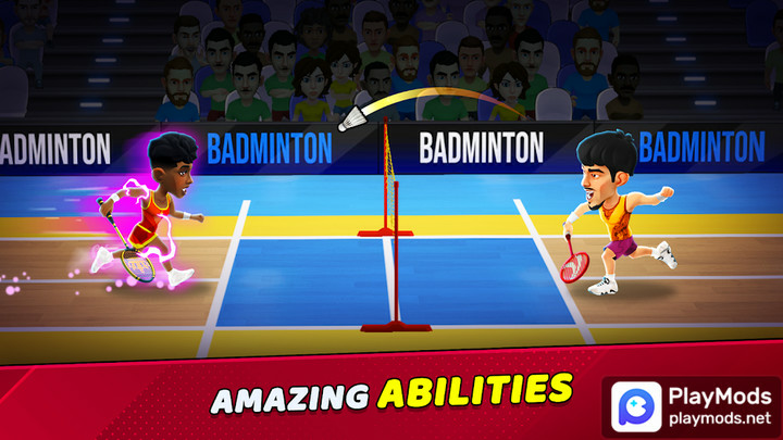 Badminton Clash 3DMod  Apk v1.2.0(No Ads Free Rewards)