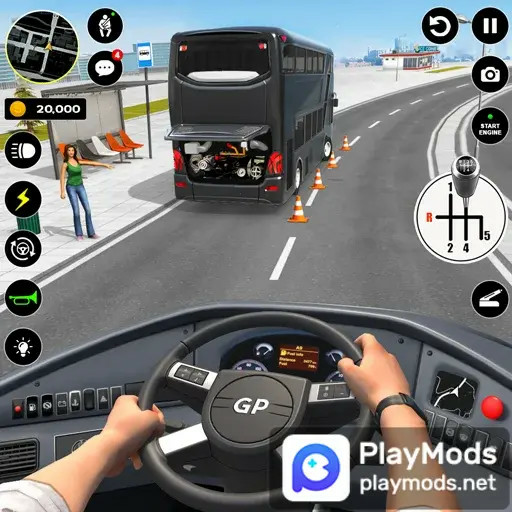 Bus Simulator : 3D Bus GamesMod  Apk v1.46(Unlimited money)