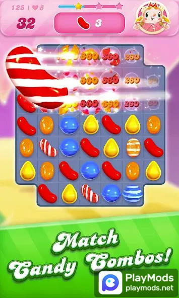 Candy Crush SagaMod  Apk v1.264.0.4(Unlimited boosters)