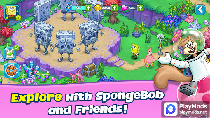 SpongeBob AdventuresMod  Apk v2.1.1(Unlimited Money)