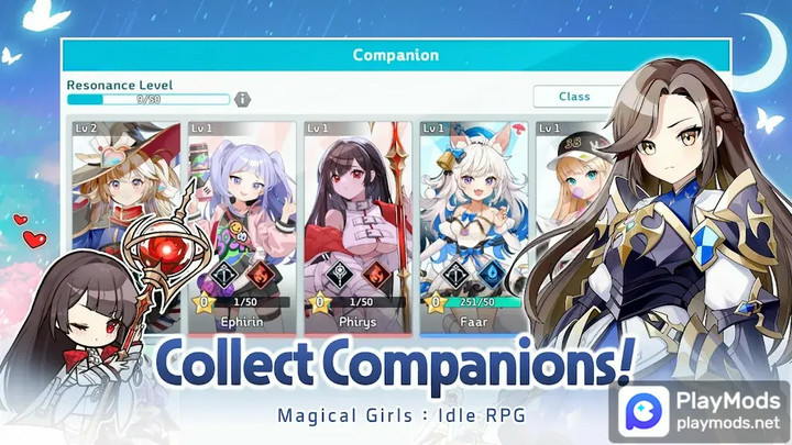 Magical Girls IdleMod  Apk v1.2.3(Mod Menu)