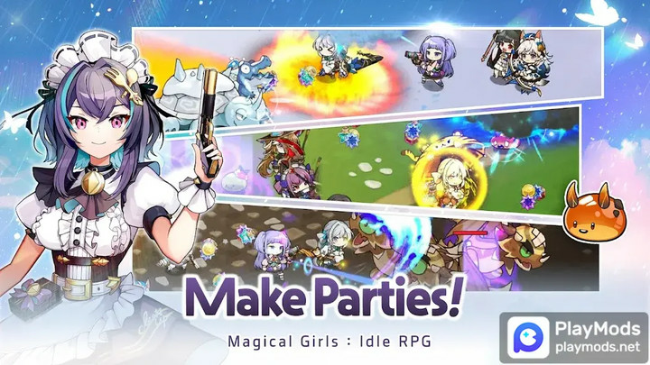 Magical Girls IdleMod  Apk v1.2.3(Mod Menu)