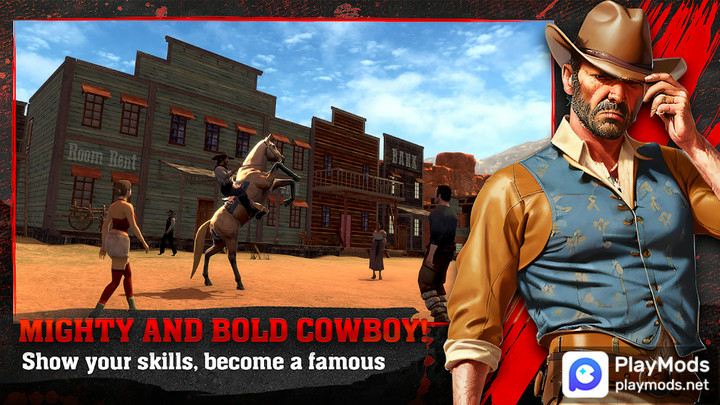 Wild West Cowboy Story FantasyMod  Apk v1.7(Unlimited Currency)