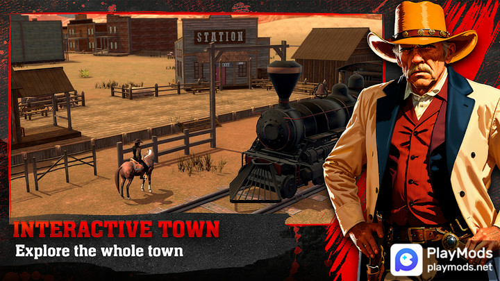 Wild West Cowboy Story FantasyMod  Apk v1.7(Unlimited Currency)