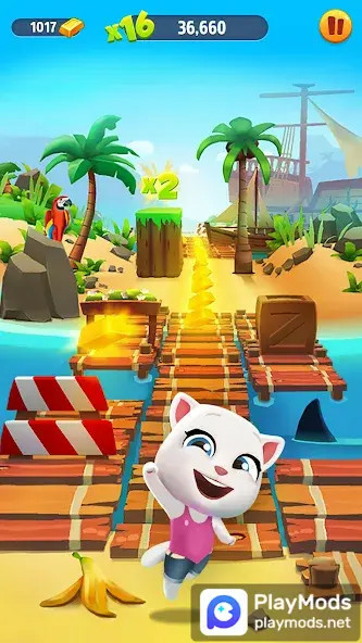 Talking Tom Gold RunMod  Apk v6.8.2.3790(No ads)