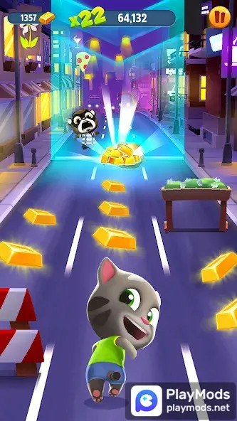 Talking Tom Gold RunMod  Apk v6.8.2.3790(No ads)