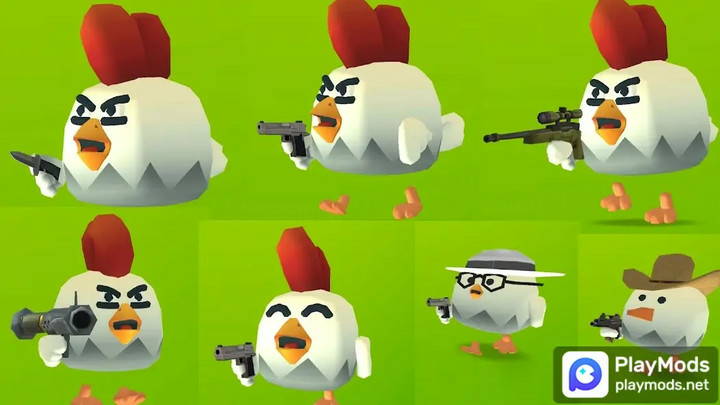 Chicken GunMod  Apk v3.5.01(Unlimited Money)