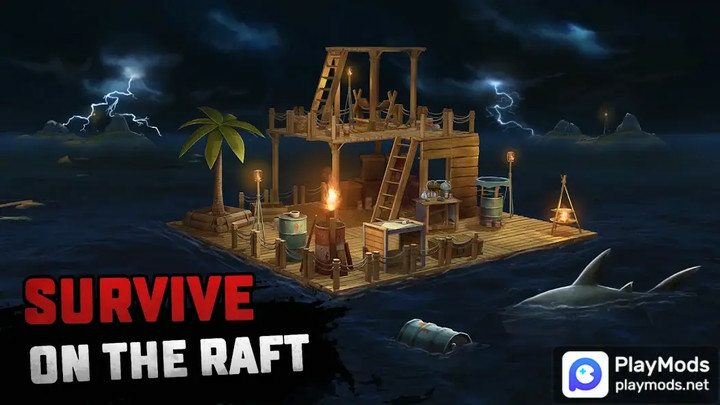 Raft Survival - Ocean NomadMod  Apk v1.215.3(Unlimited Coins)