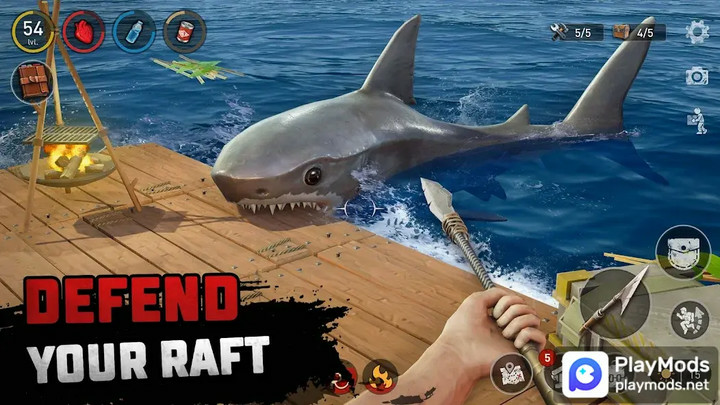 Raft Survival - Ocean NomadMod  Apk v1.215.3(Unlimited Coins)