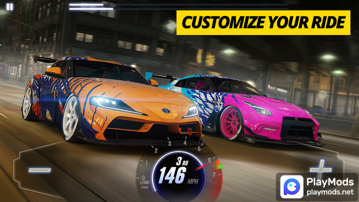 CSR Racing 2Mod  Apk v4.7.1(Free Shopping Menu)