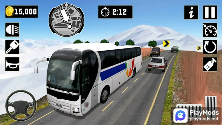 Indian Bus Driving SimulatorMod  Apk v8.6(Unlock all levels)