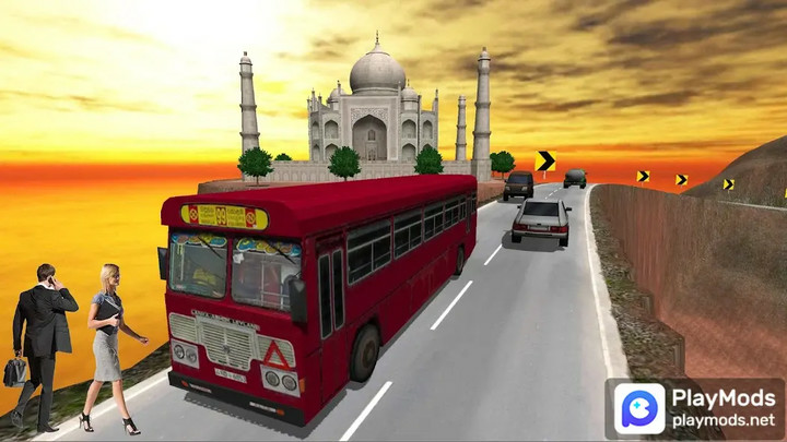 Indian Bus Driving SimulatorMod  Apk v8.6(Unlock all levels)