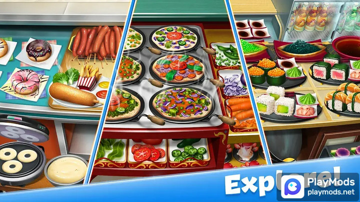 Cooking Fever Restaurant GameMod  Apk v19.1.1(Unlimited Money)