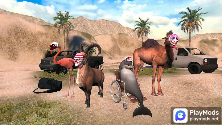 Goat Simulator PaydayMod  Apk v2.0.4(Paid)