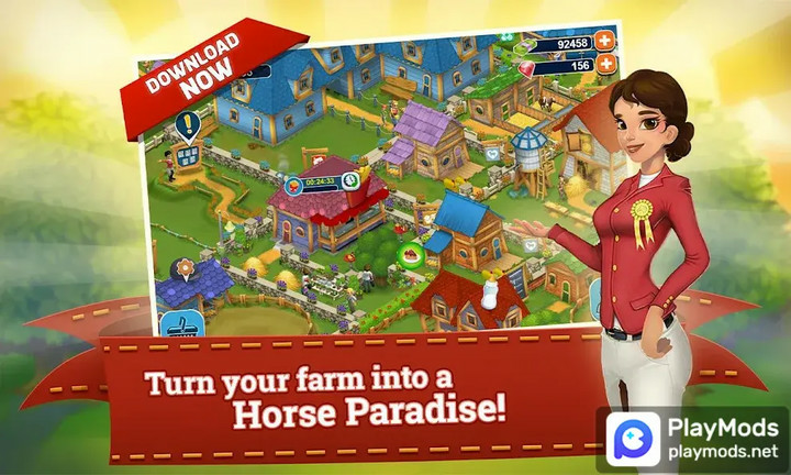 Horse FarmMod  Apk v1.0.1252(Speed Hack)