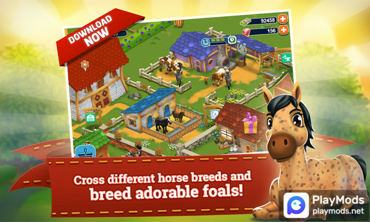 Horse FarmMod  Apk v1.0.1252(Speed Hack)