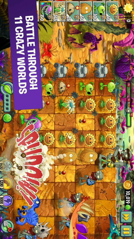 Plants vs Zombies 2Mod  Apk v10.9.1(Mod Menu)