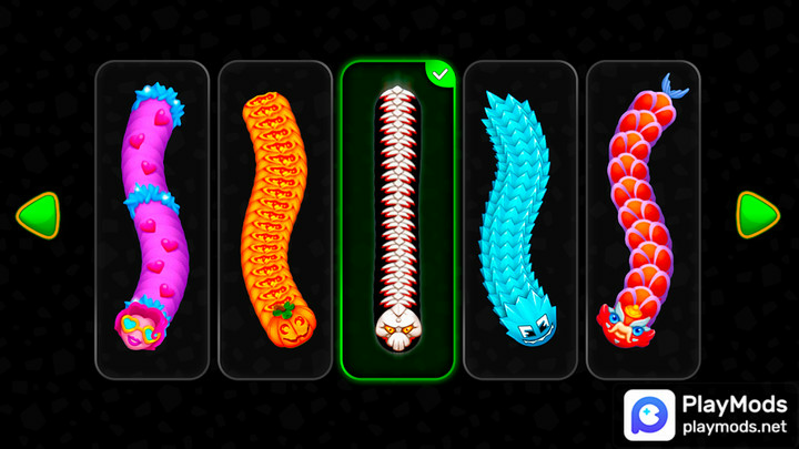 Worms Zone io Hungry SnakeMod  Apk v5.1.0(Mod Menu)