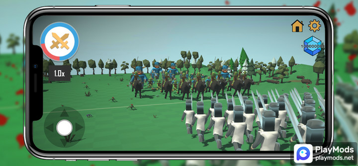 Totally Epic Battle Sim OnlineMod  Apk v1.2.1(Unlimited Coins)