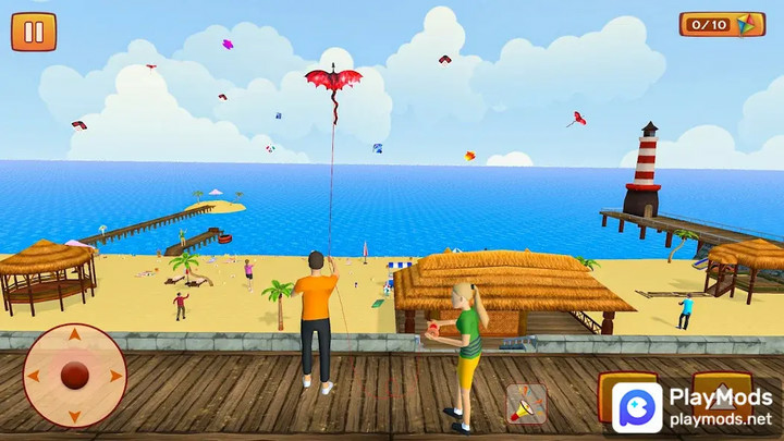 Kite Game: Kite Flying GamesMod  Apk v1.6.9(No Ads)