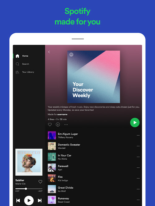 Spotify: Music and PodcastsMod  Apk v8.8.80.599