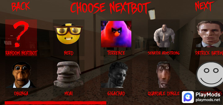 Nextbot chasingMod  Apk v1.2.1(No physical exertion)