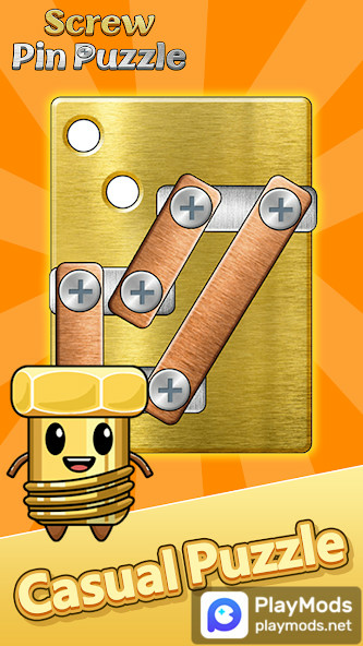 Screw Pin Puzzle！Mod  Apk v1.0.0.7(No Ads)